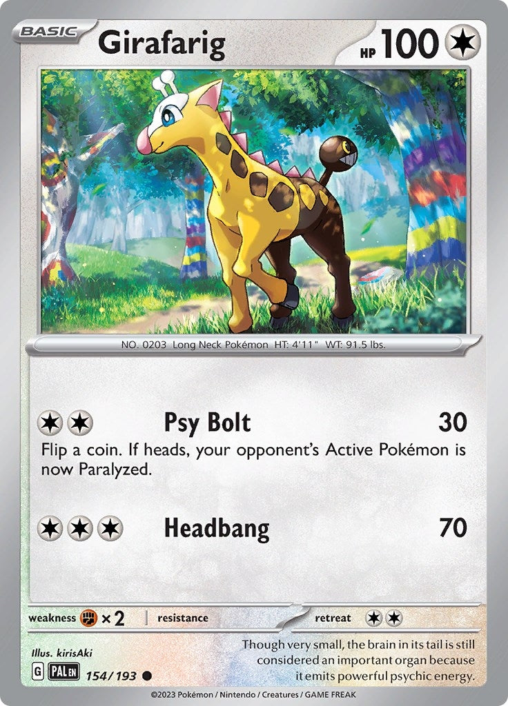 Image for Girafarig (SV02: Paldea Evolved) (154/193) - Pokemon