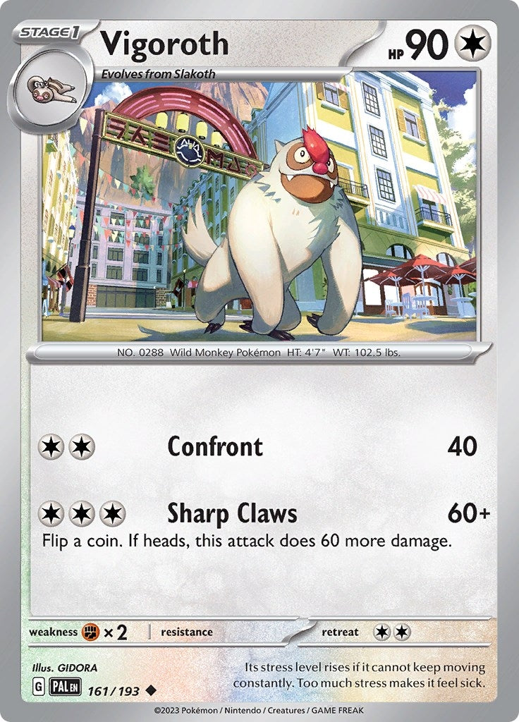 Image for Vigoroth (SV02: Paldea Evolved) (161/193) - Pokemon