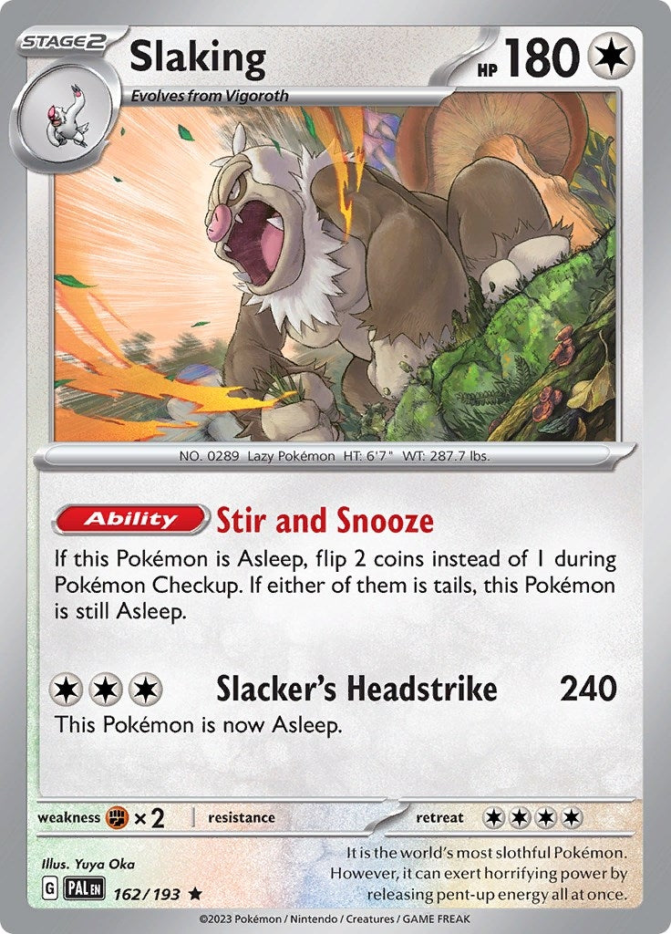 Image for Slaking (SV02: Paldea Evolved) (162/193) - Pokemon