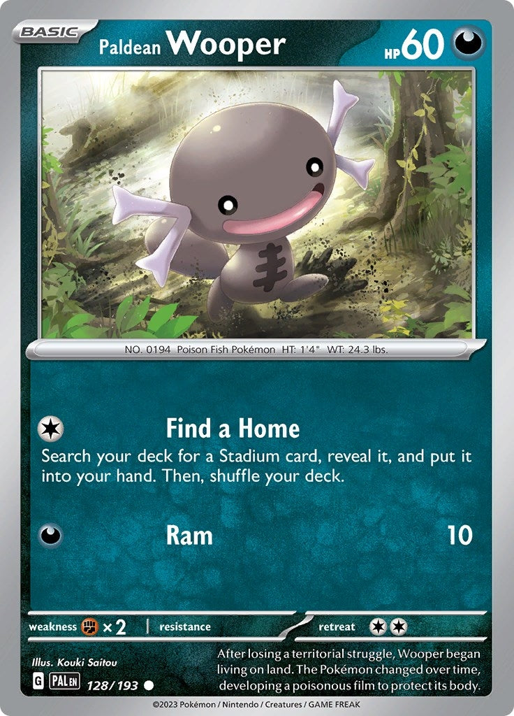 Image for Paldean Wooper (SV02: Paldea Evolved) (128/193) - Pokemon