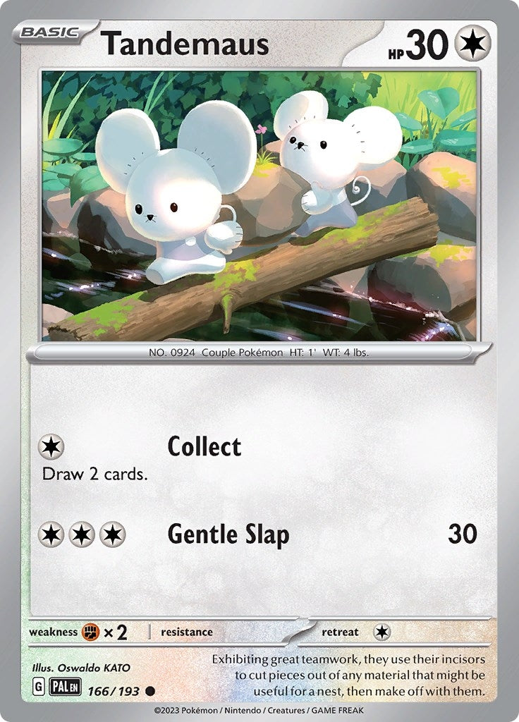 Image for Tandemaus (SV02: Paldea Evolved) (166/193) - Pokemon