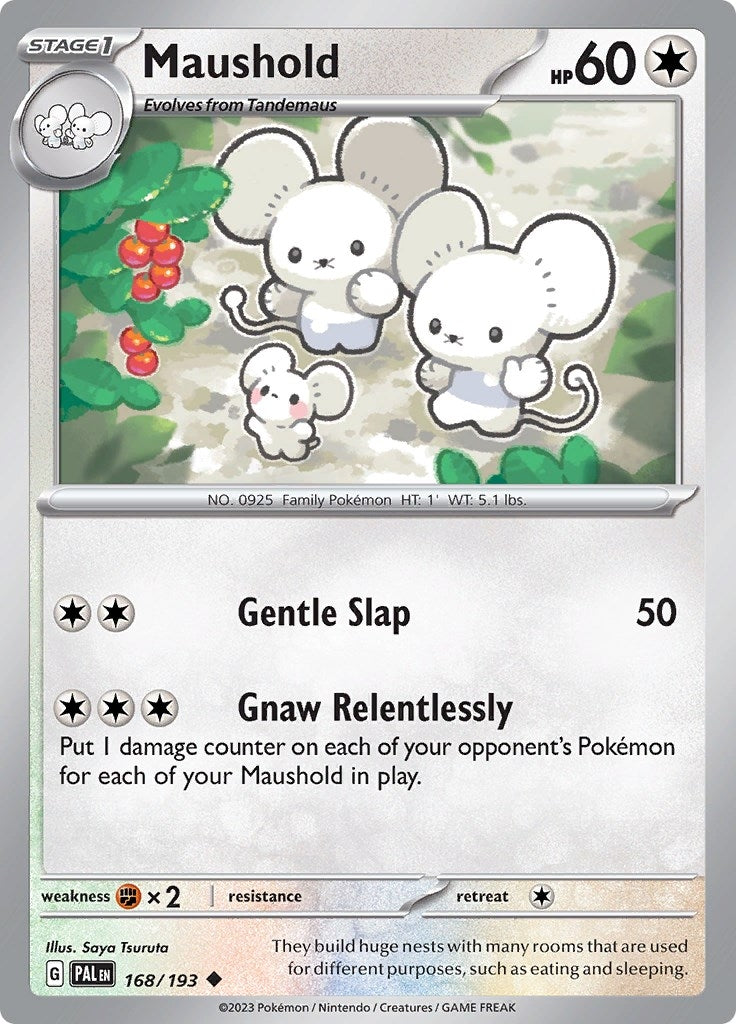 Image for Maushold (SV02: Paldea Evolved) (168/193) - Pokemon