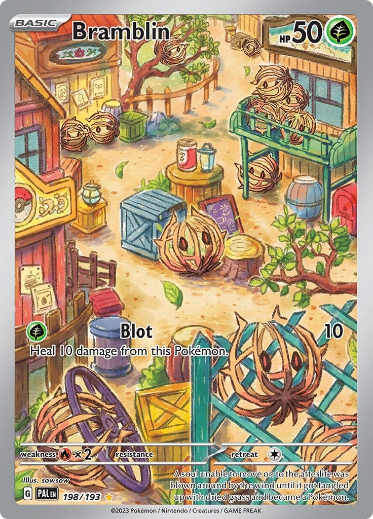 Image for Bramblin (SV02: Paldea Evolved) (198/193) - Pokemon
