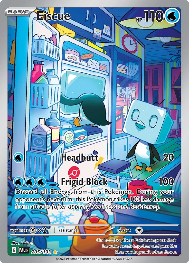 Image for Eiscue (SV02: Paldea Evolved) (205/193) - Pokemon