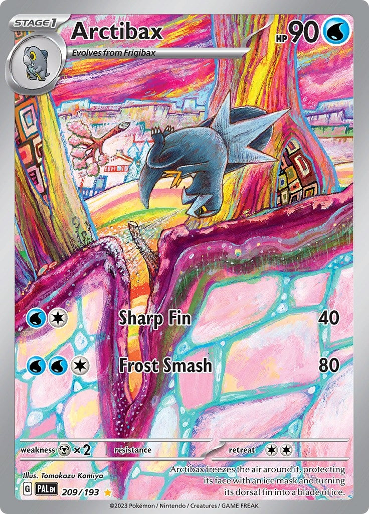 Image for Arctibax (SV02: Paldea Evolved) (209/193) - Pokemon