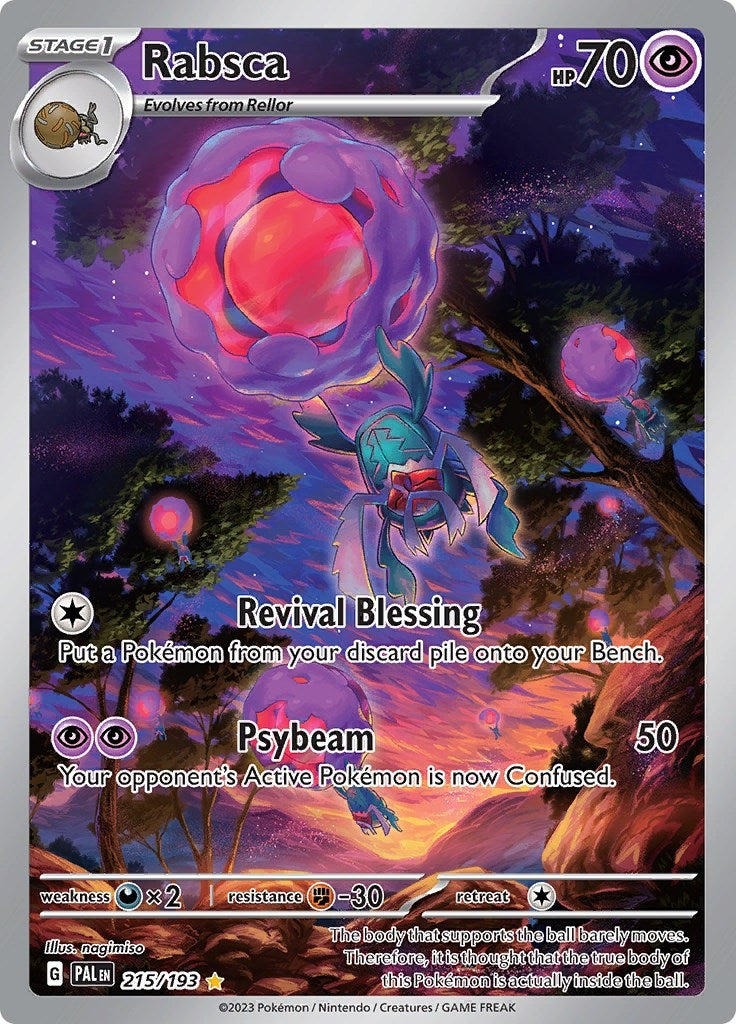 Image for Rabsca (SV02: Paldea Evolved) (215/193) - Pokemon