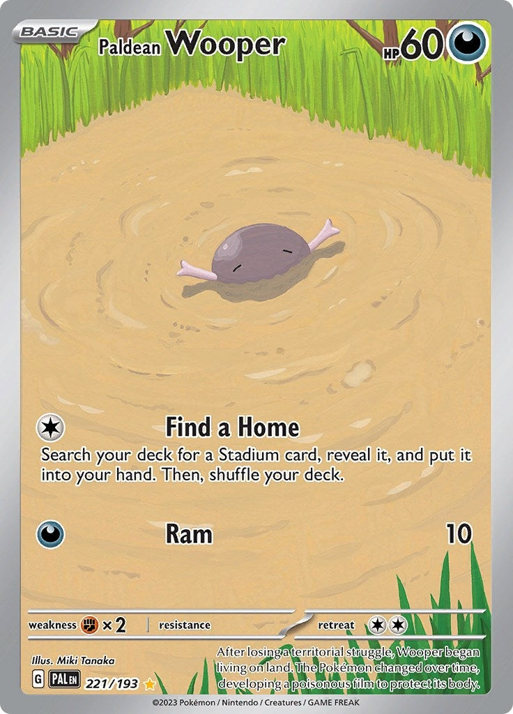 Image for Paldean Wooper (SV02: Paldea Evolved) (221/193) - Pokemon