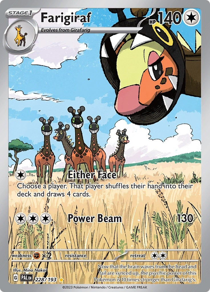 Image for Farigiraf (SV02: Paldea Evolved) (228/193) - Pokemon
