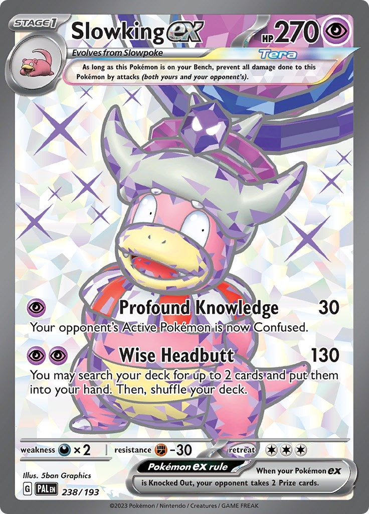 Image for Slowking ex (SV02: Paldea Evolved) (238/193) - Pokemon