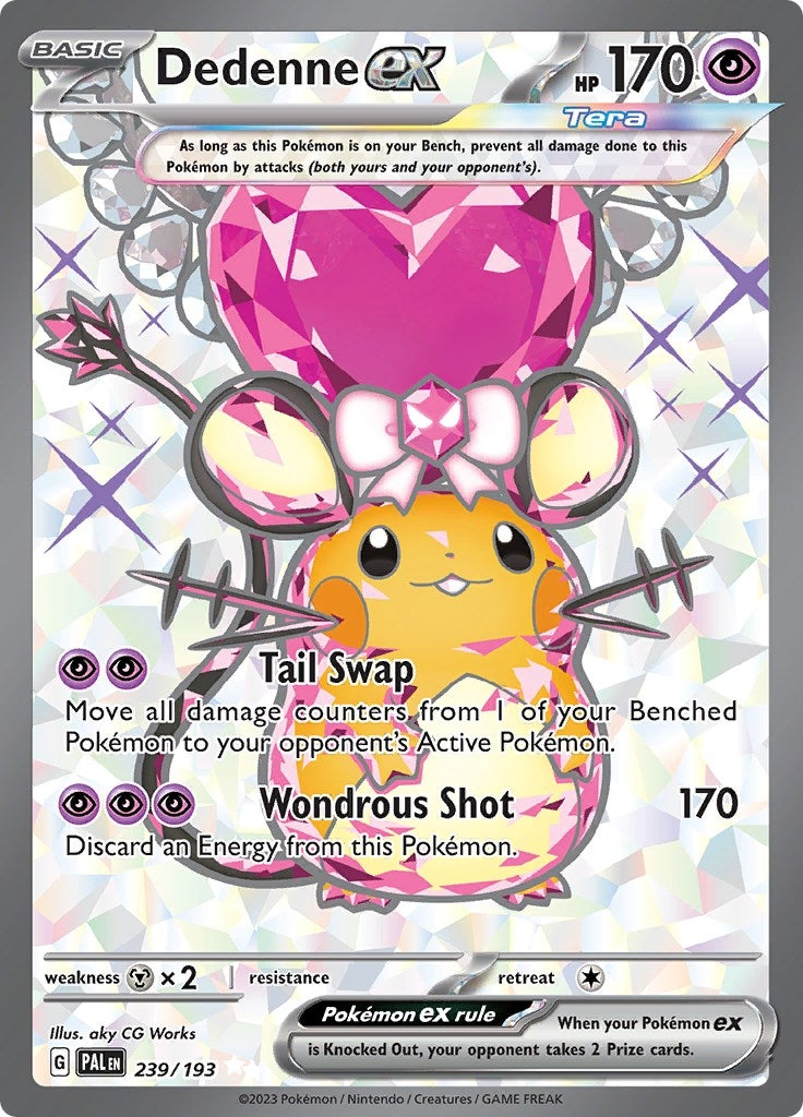 Image for Dedenne ex (SV02: Paldea Evolved) (239/193) - Pokemon