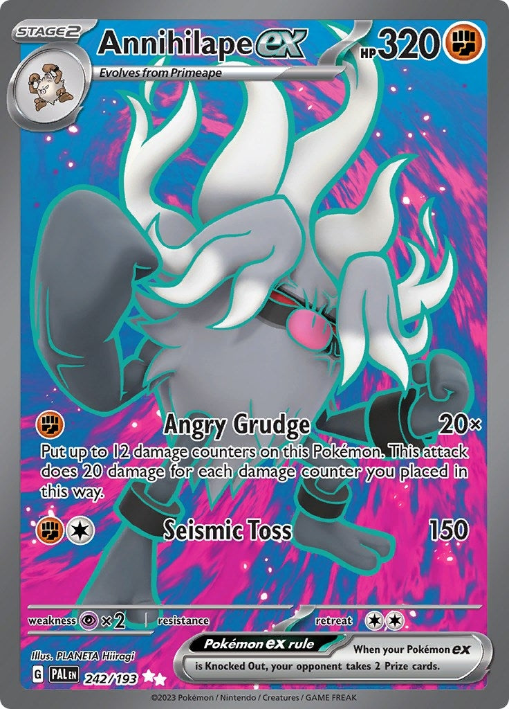 Image for Annihilape ex (SV02: Paldea Evolved) (242/193) - Pokemon