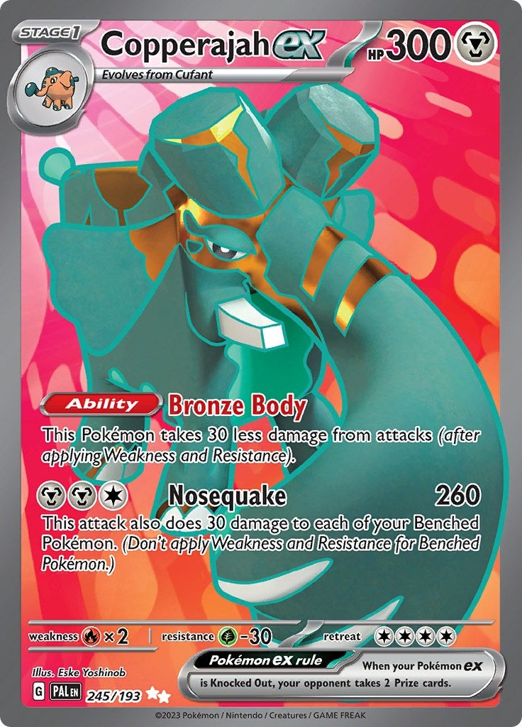 Image for Copperajah ex (SV02: Paldea Evolved) (245/193) - Pokemon