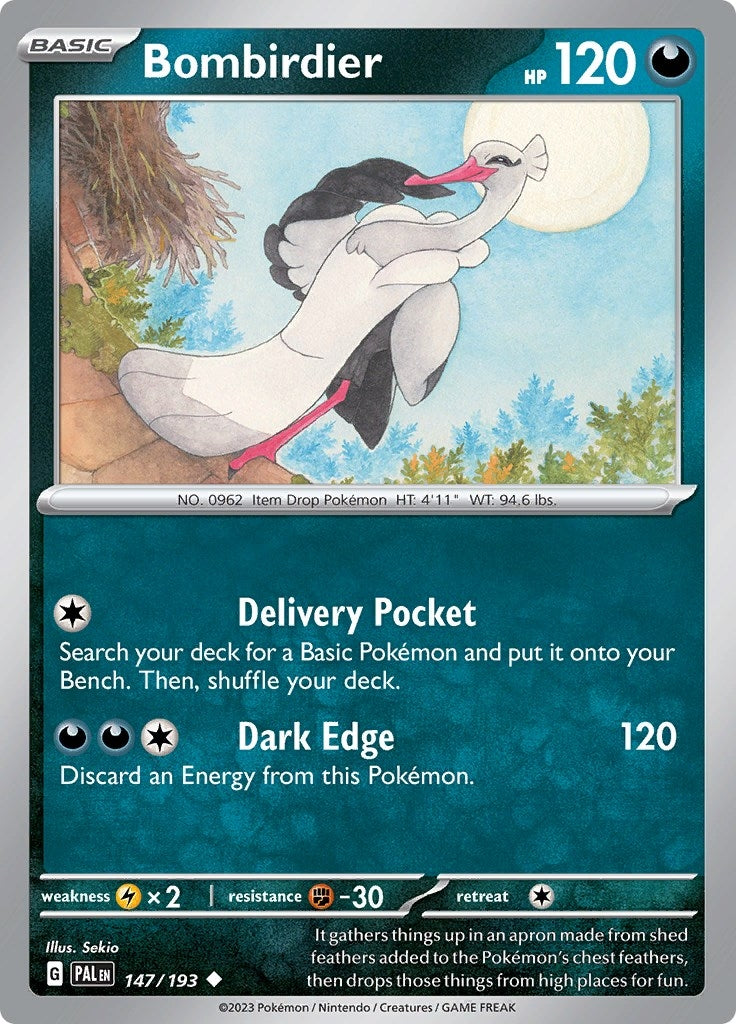 Image for Bombirdier (SV02: Paldea Evolved) (147/193) - Pokemon