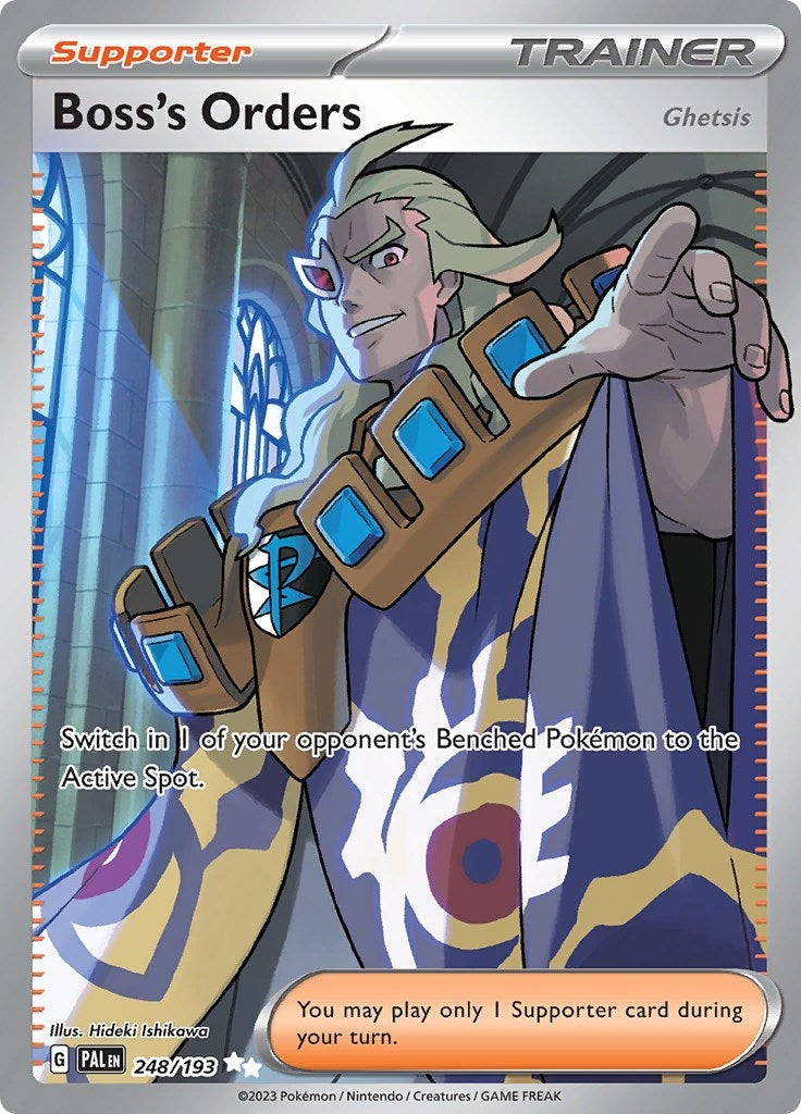 Image for Boss's Orders (SV02: Paldea Evolved) (248/193) - Pokemon