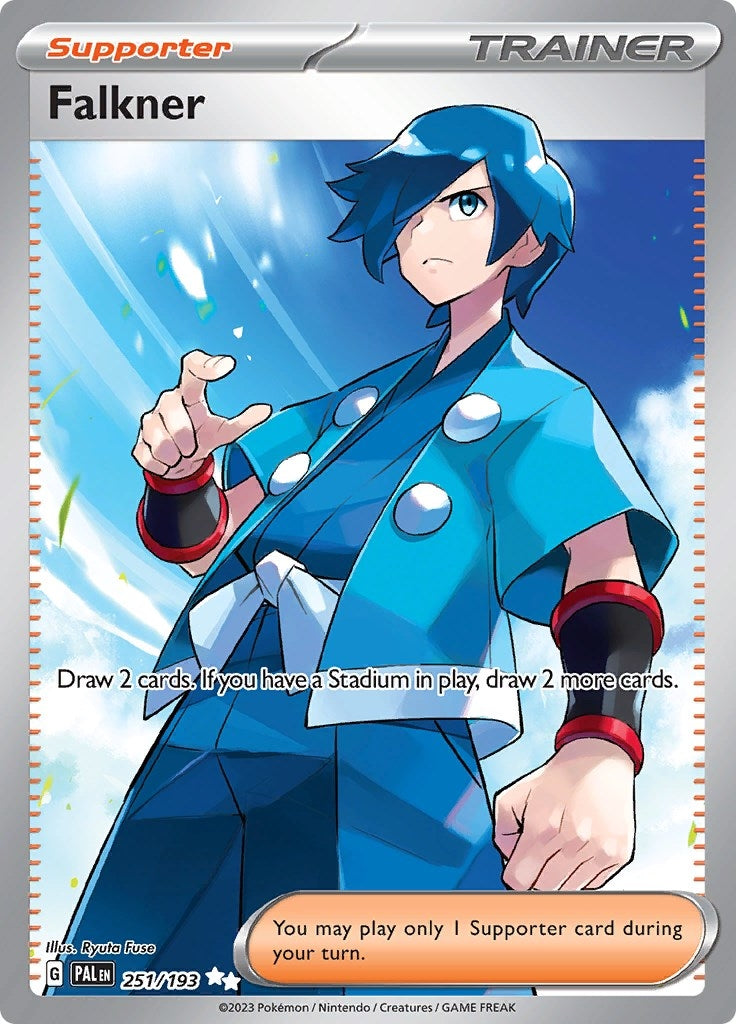 Image for Falkner (SV02: Paldea Evolved) (251/193) - Pokemon