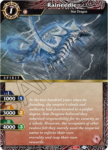 Image for Raineedle (Championship Pack 2023 Vol. 1) (Battle Spirits Saga Promo Cards) (ST01-004) - Battle Spirits Saga
