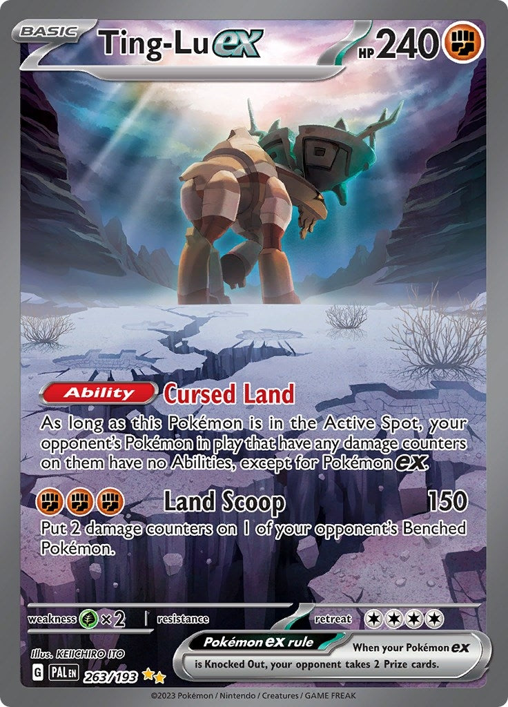 Image for Ting-Lu ex (SV02: Paldea Evolved) (263/193) - Pokemon