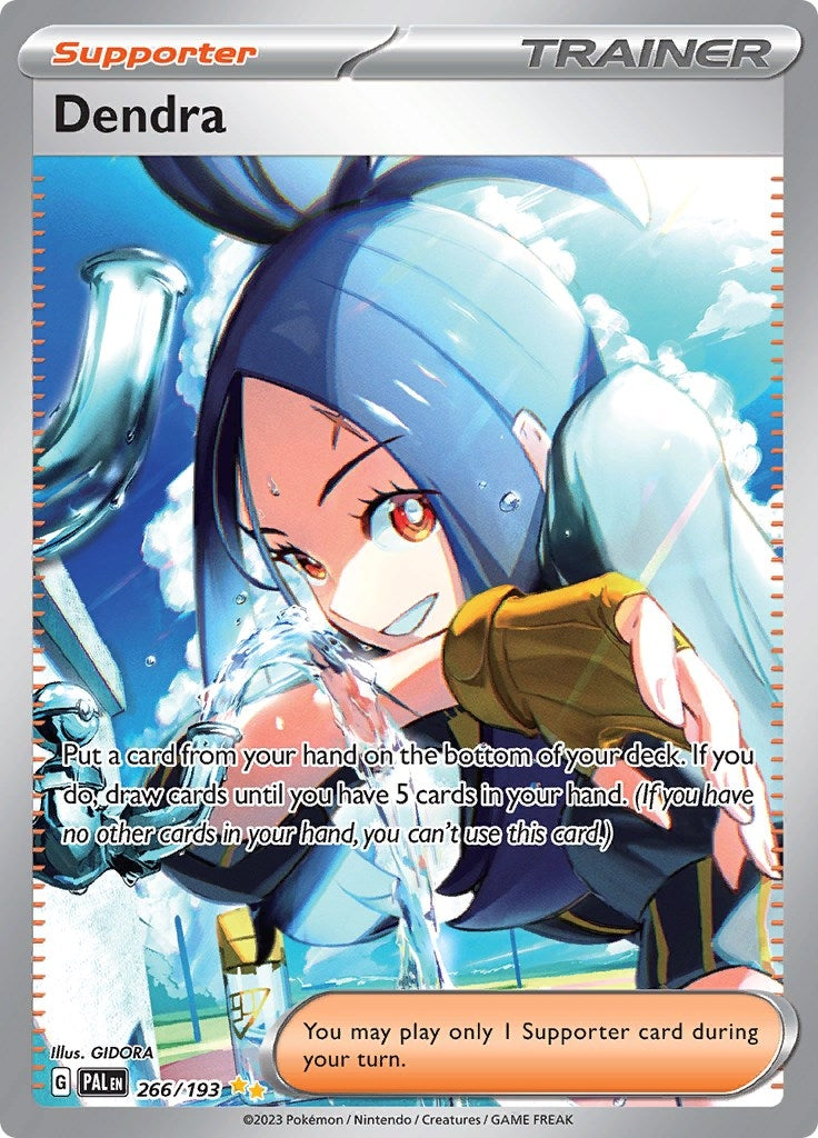 Image for Dendra (SV02: Paldea Evolved) (266/193) - Pokemon