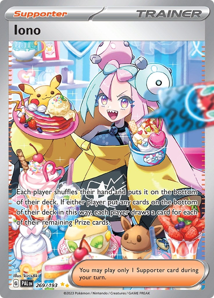 Image for Iono (SV02: Paldea Evolved) (269/193) - Pokemon