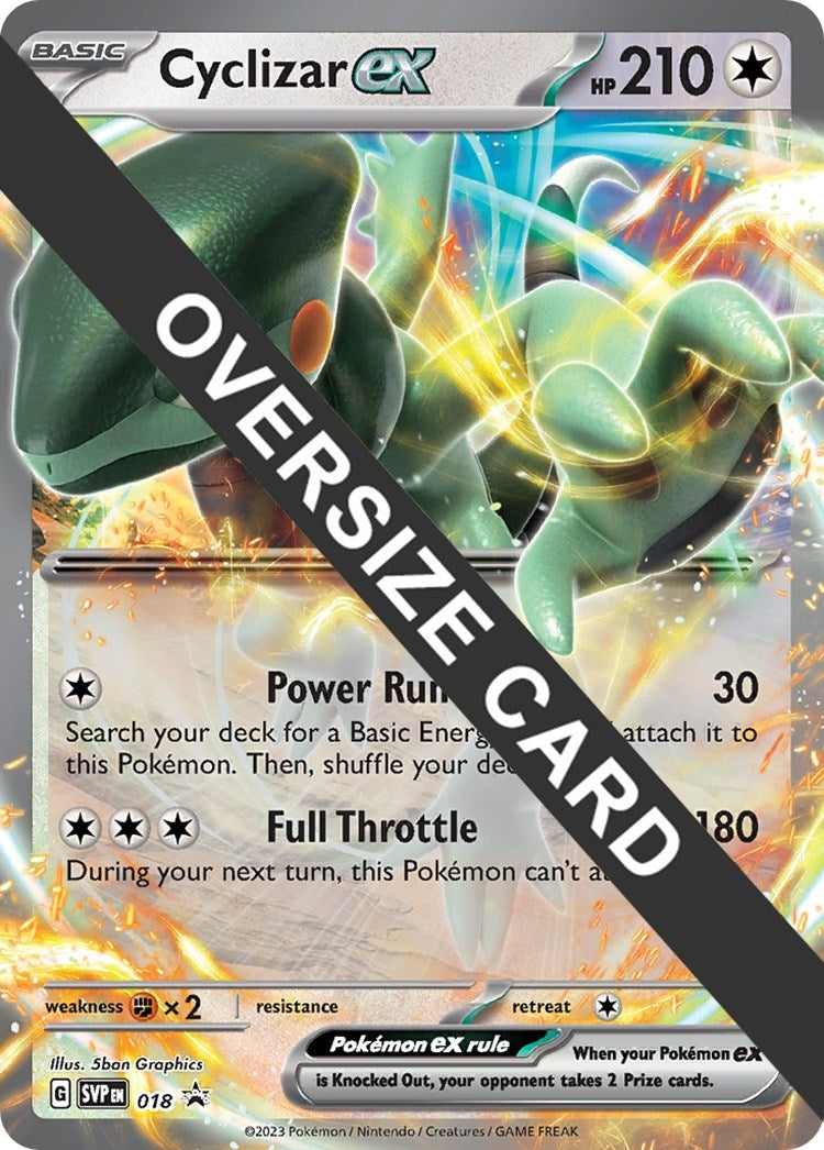 Image for Cyclizar ex (Jumbo Cards) (018) - Pokemon