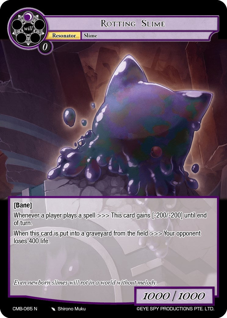 Image for Rotting Slime (Crimson Moon's Battleground) (CMB-065 N) - Force of Will