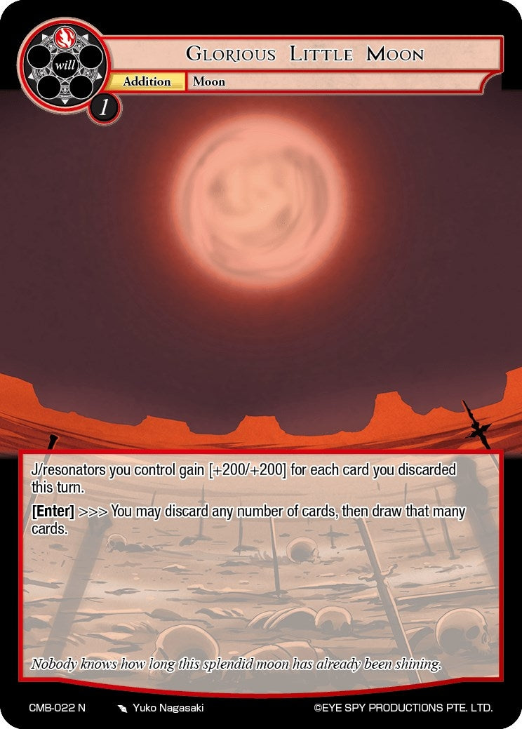 Image for Glorious Little Moon (Crimson Moon's Battleground) (CMB-022 N) - Force of Will