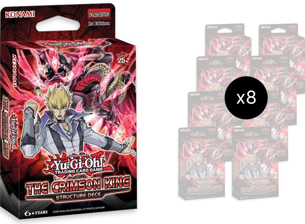 Image for The Crimson King Structure Deck Display [1st Edition] - YuGiOh