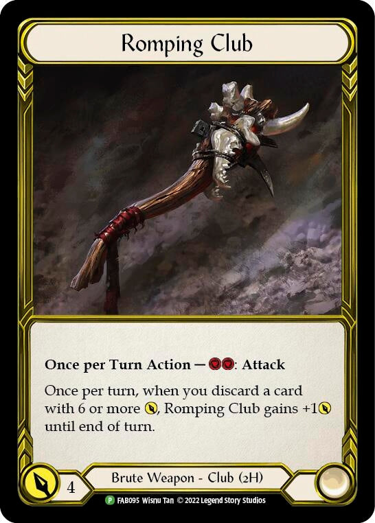 Image for Romping Club - FAB095 (Flesh and Blood: Promo Cards) (FAB095) - Flesh and Blood TCG