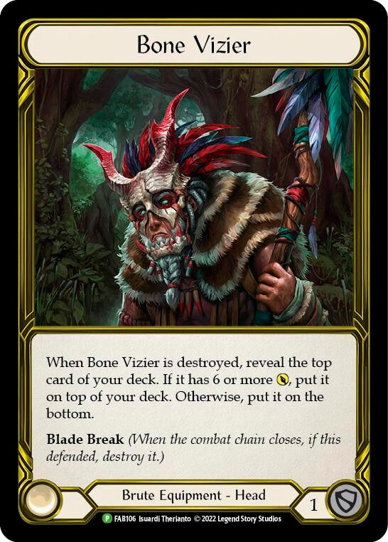 Image for Bone Vizier - FAB106 (Flesh and Blood: Promo Cards) (FAB106) - Flesh and Blood TCG