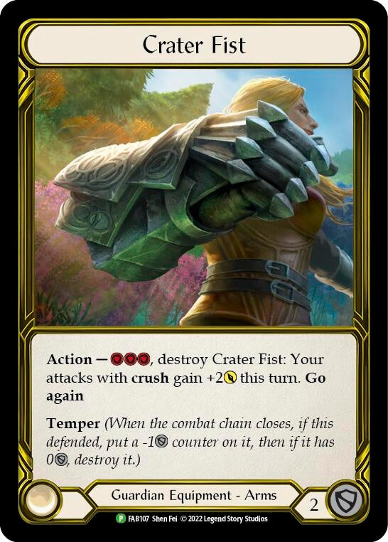 Image for Crater Fist - FAB107 (Flesh and Blood: Promo Cards) (FAB107) - Flesh and Blood TCG