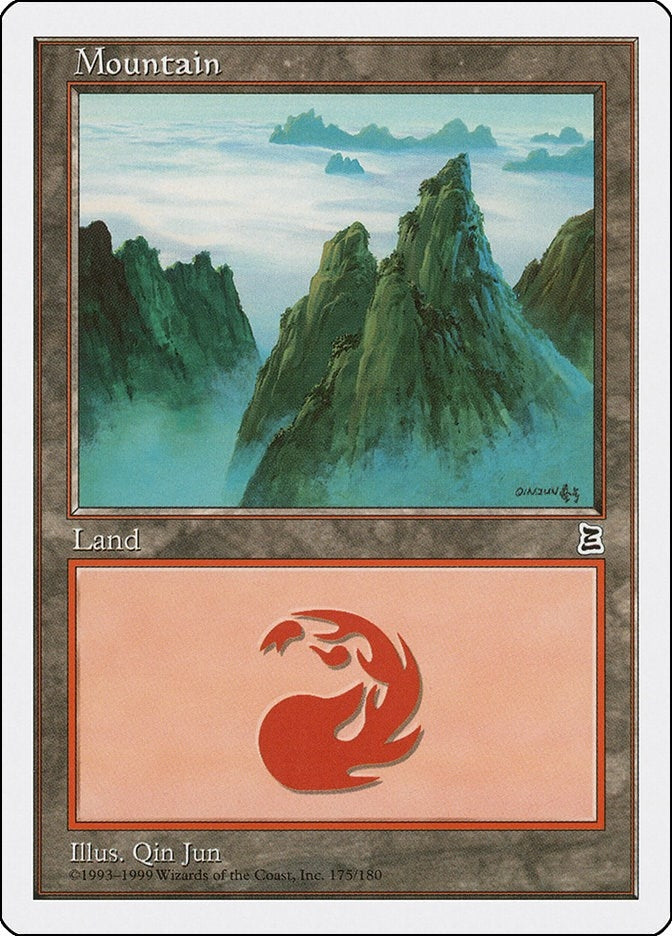 Image for Mountain (175) (Portal Three Kingdoms) (175) - Magic: The Gathering