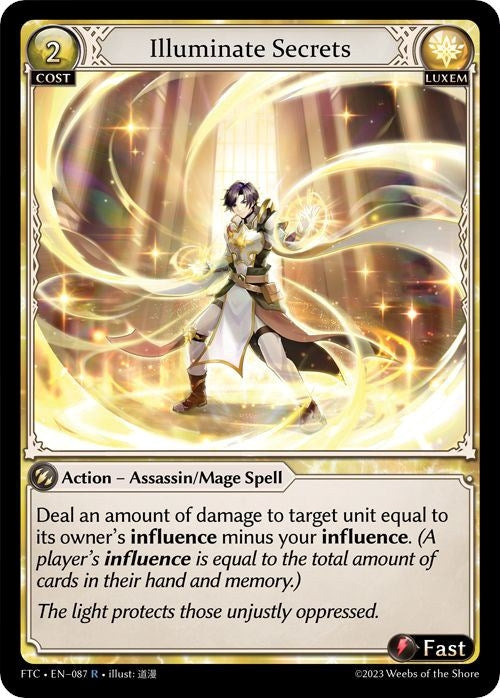 Image for Illuminate Secrets (Fractured Crown) (087) - Grand Archive TCG