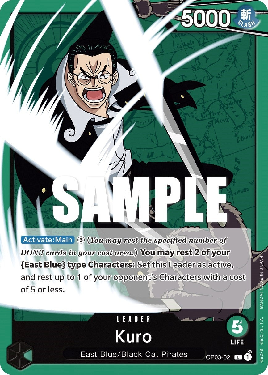 Image for Kuro (Pillars of Strength) (OP03-021) - One Piece Card Game