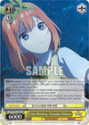 Image for Our Resolve, Yotsuba Nakano (SR) (The Quintessential Quintuplets Movie) (5HY/W101-E011S SR) - Weiss Schwarz