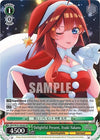 Image for Delightful Present, Itsuki Nakano (SR) (The Quintessential Quintuplets Movie) (5HY/W101-E044S SR) - Weiss Schwarz