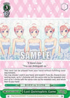 Image for Last Quintuplets Game (SR) (The Quintessential Quintuplets Movie) (5HY/W101-E046S SR) - Weiss Schwarz