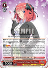 Image for Unchanging Feelings, Nino Nakano (The Quintessential Quintuplets Movie) (5HY/W101-E051 RR) - Weiss Schwarz