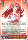Image for Realized Feelings, Itsuki Nakano (The Quintessential Quintuplets Movie) (5HY/W101-E053 RR) - Weiss Schwarz