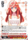 Image for Flowers of Gratitude, Itsuki Nakano (The Quintessential Quintuplets Movie) (5HY/W101-E055 R) - Weiss Schwarz