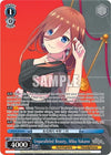 Image for Unparalleled Beauty, Miku Nakano (OFR) (The Quintessential Quintuplets Movie) (5HY/W101-E078OFR OFR) - Weiss Schwarz