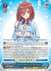Image for What She Wants to Do, Miku Nakano (The Quintessential Quintuplets Movie) (5HY/W101-E079 RR) - Weiss Schwarz