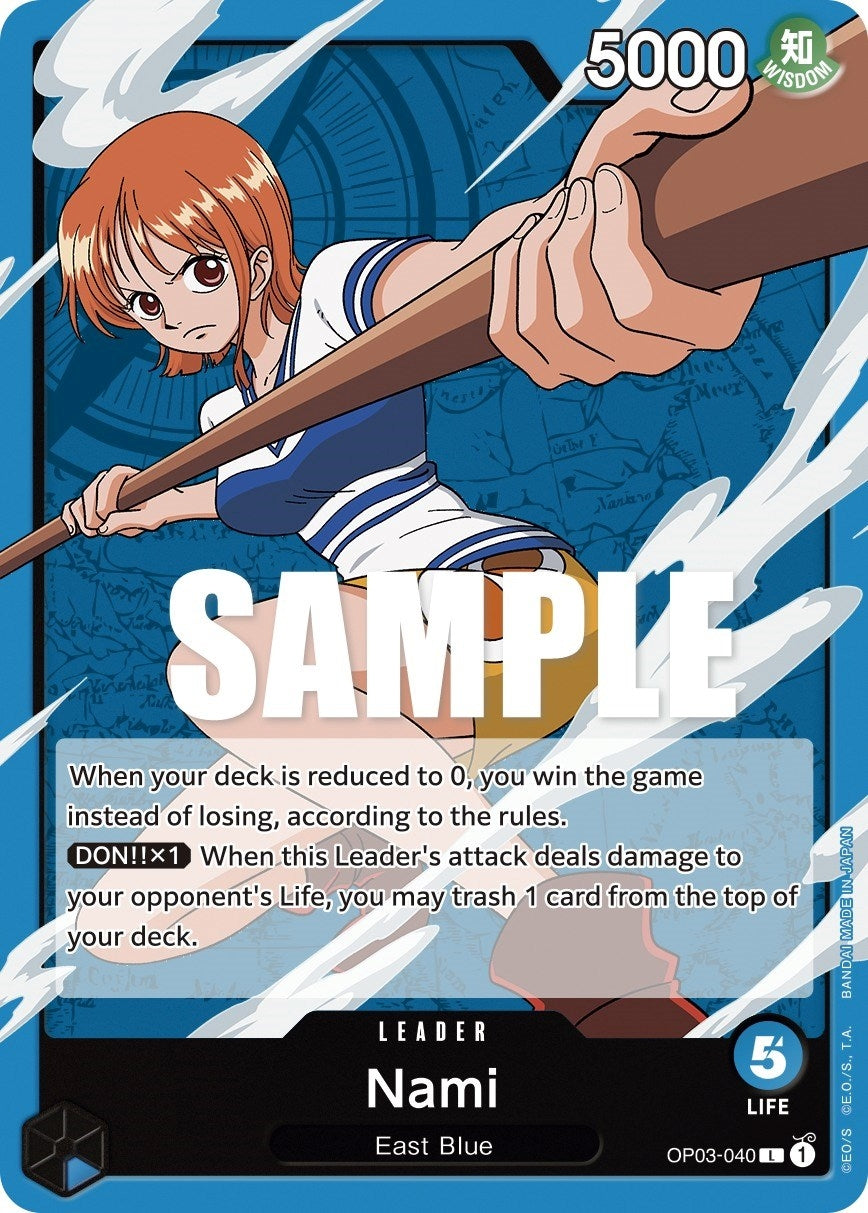 Image for Nami (040) (Pillars of Strength) (OP03-040) - One Piece Card Game