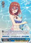 Image for Quintuplicate Trails, Miku Nakano (SR) (The Quintessential Quintuplets Movie) (5HY/W101-E082S SR) - Weiss Schwarz
