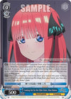 Image for Looking Out for Her Elder Sister, Nino Nakano (SR) (The Quintessential Quintuplets Movie) (5HY/W101-E085S SR) - Weiss Schwarz