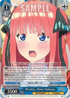 Image for Rivalry, Nino Nakano (SR) (The Quintessential Quintuplets Movie) (5HY/W101-E094S SR) - Weiss Schwarz
