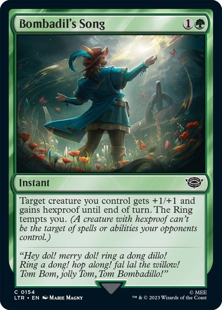 Image for Bombadil's Song (Universes Beyond: The Lord of the Rings: Tales of Middle-earth) (154) - Magic: The Gathering