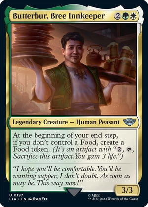 Image for Butterbur, Bree Innkeeper (Universes Beyond: The Lord of the Rings: Tales of Middle-earth) (197) - Magic: The Gathering