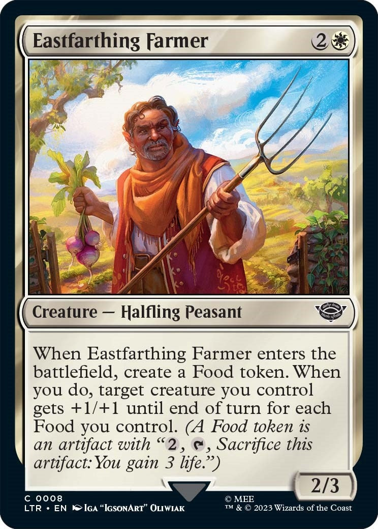 Image for Eastfarthing Farmer (Universes Beyond: The Lord of the Rings: Tales of Middle-earth) (8) - Magic: The Gathering