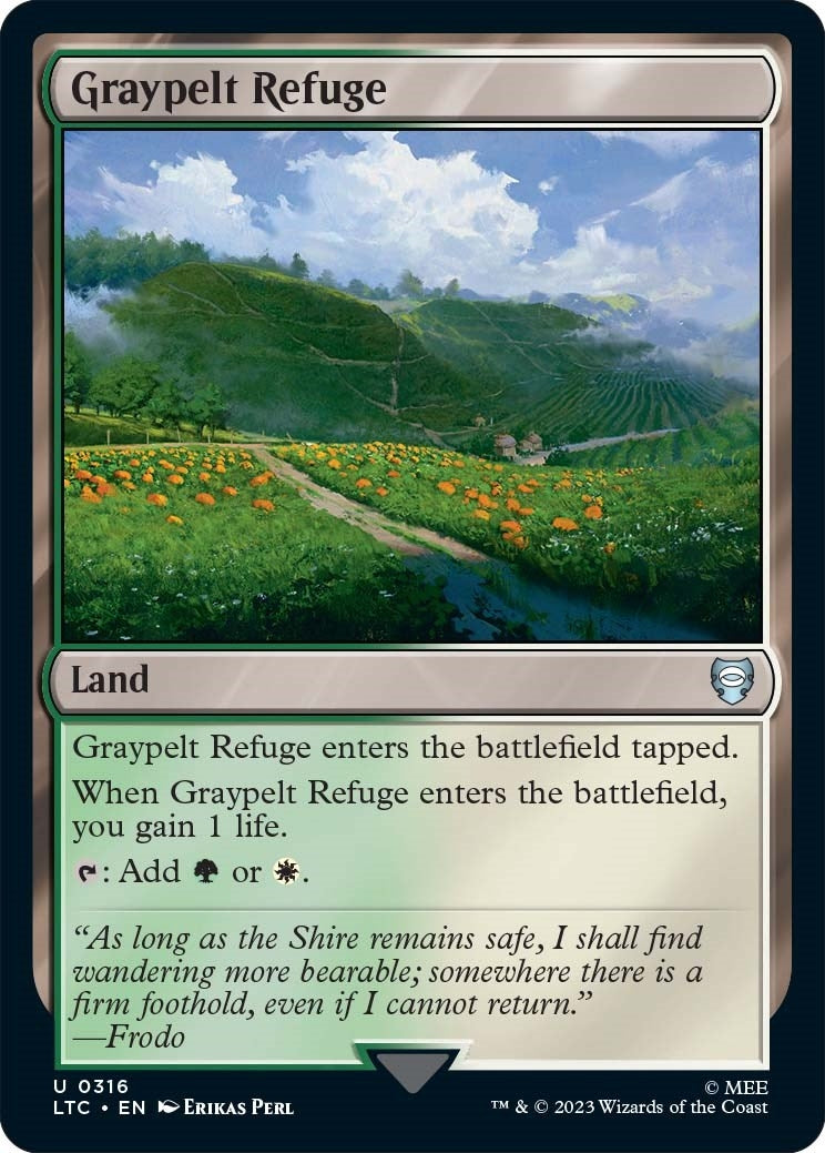 Image for Graypelt Refuge (Commander: The Lord of the Rings: Tales of Middle-earth) (316) - Magic: The Gathering
