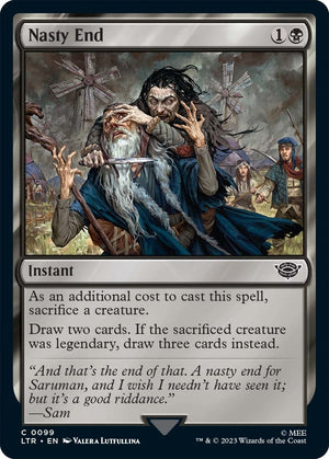 Image for Nasty End (Universes Beyond: The Lord of the Rings: Tales of Middle-earth) (99) - Magic: The Gathering